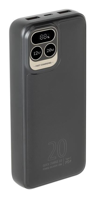 POWER BANK USB 20000MAH/VA2521 RIVACASE