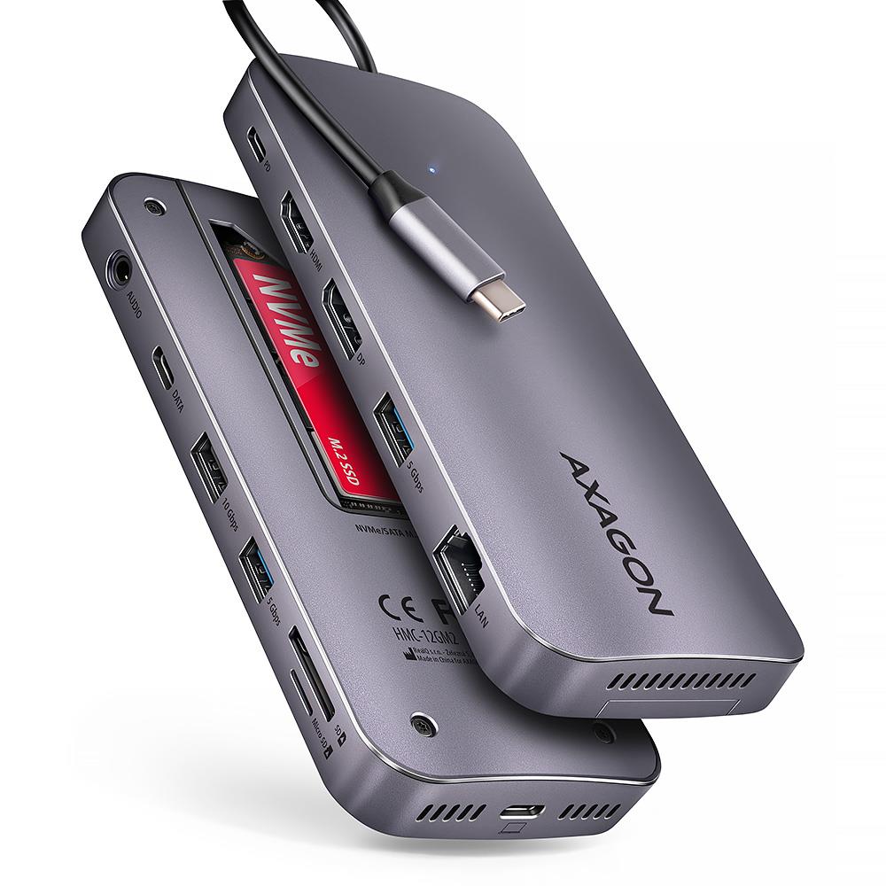 NB ACC DOCKING STATION/12IN1 HMC-12GM2 AXAGON